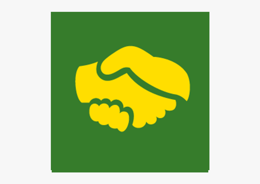 Graphic Of A Handshake - Illustration, Transparent Clipart