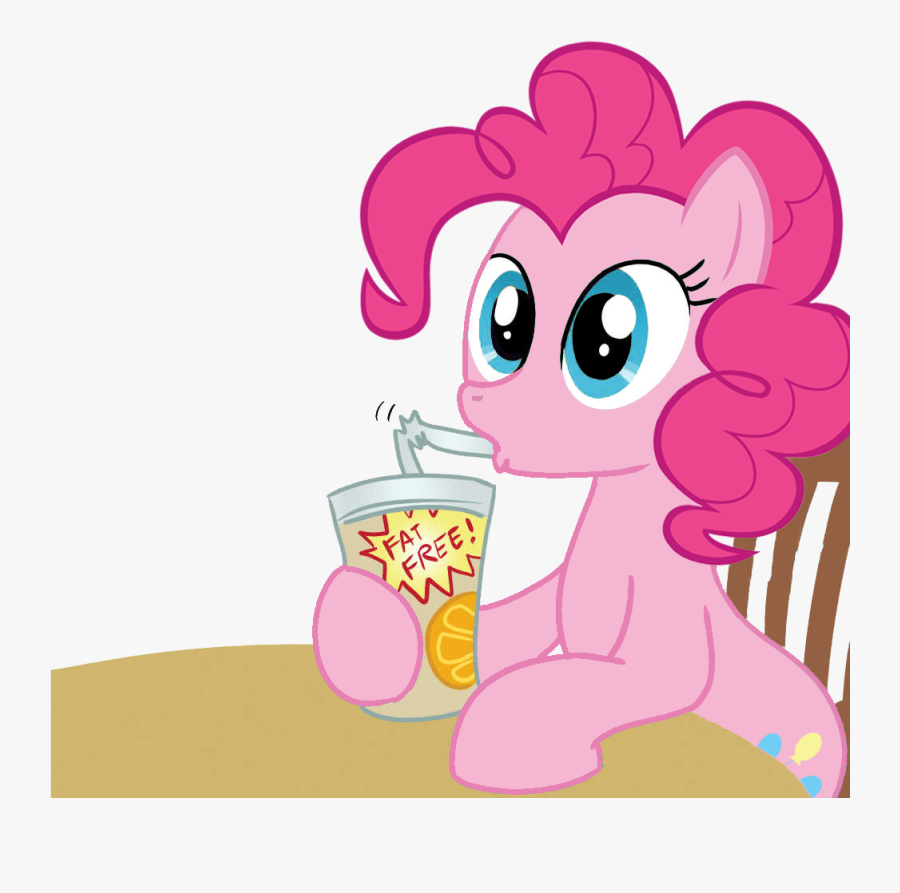 My Little Pony Drinking, Transparent Clipart