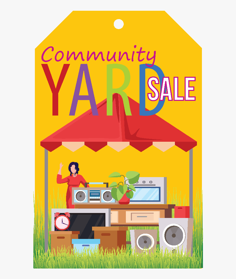 Yard Sale, Transparent Clipart