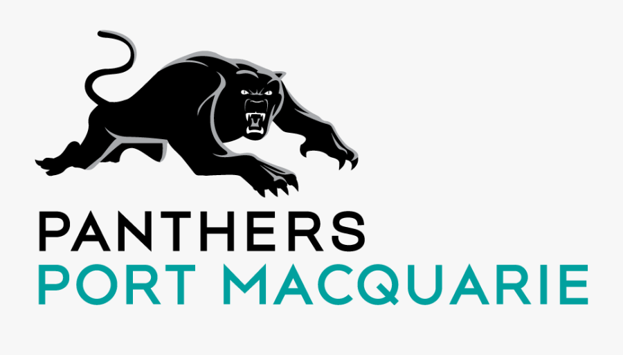 Panther Logo Png - Panthers Port Macquarie Logo, Transparent Clipart