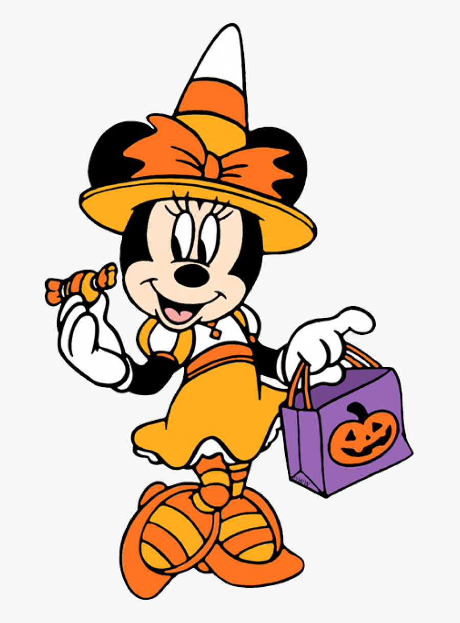 Permalink To Disney Halloween Clipart - Minnie Mouse Halloween Clipart, Transparent Clipart
