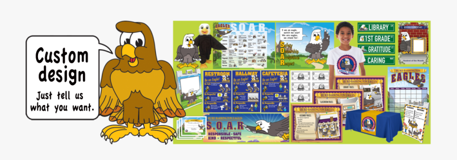 Cartoon Falcon, Transparent Clipart