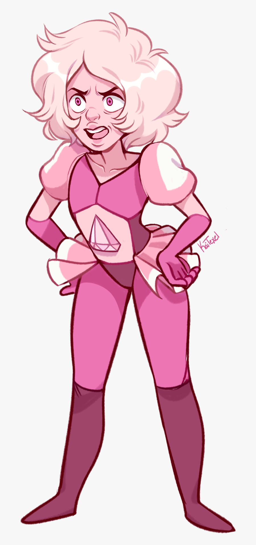 Diamante Rosa Su Png, Transparent Clipart