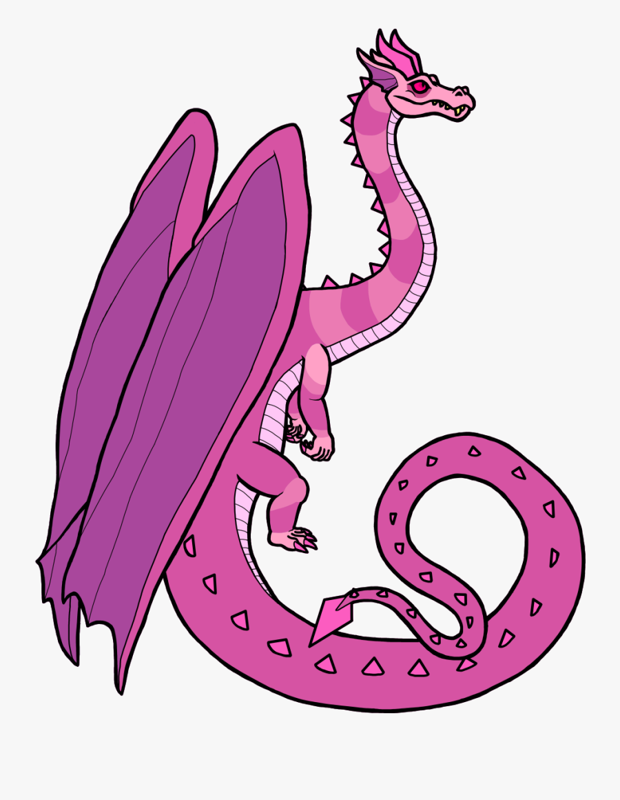 Pink Diamond Dragon, Transparent Clipart