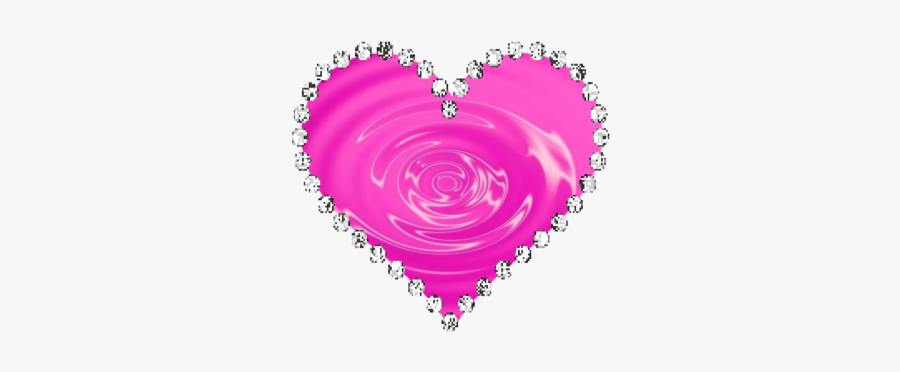 #heart #pink #diamond #jewel #pretty #girly #bling, Transparent Clipart