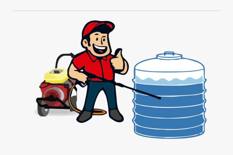 Water Tank Cleaning - Automated Tank Cleaning Machine, Transparent Clipart