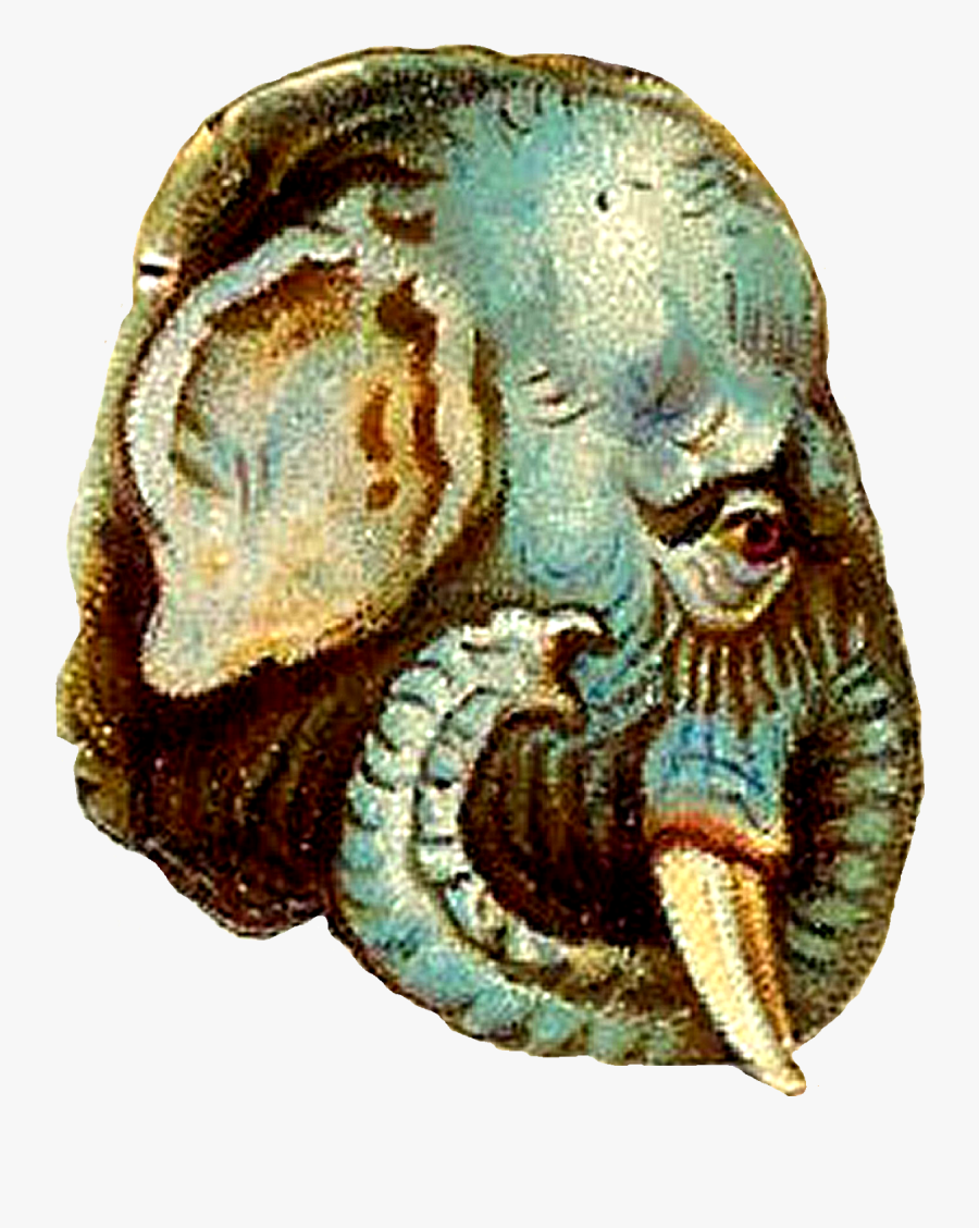 Elephant Animal Digital Download - Asian Elephant, Transparent Clipart