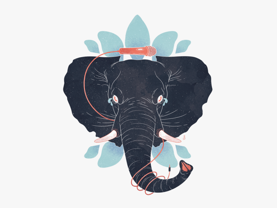 Elephant Design Png, Transparent Clipart