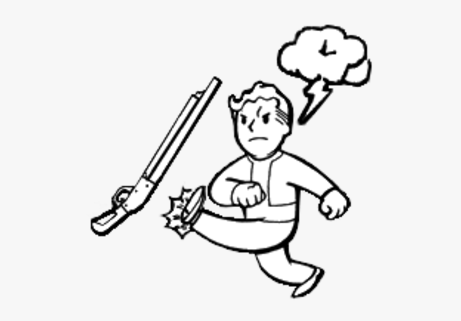 New Vegas Fallout 3 Fallout 4 White Facial Expression - Valtboy Png, Transparent Clipart