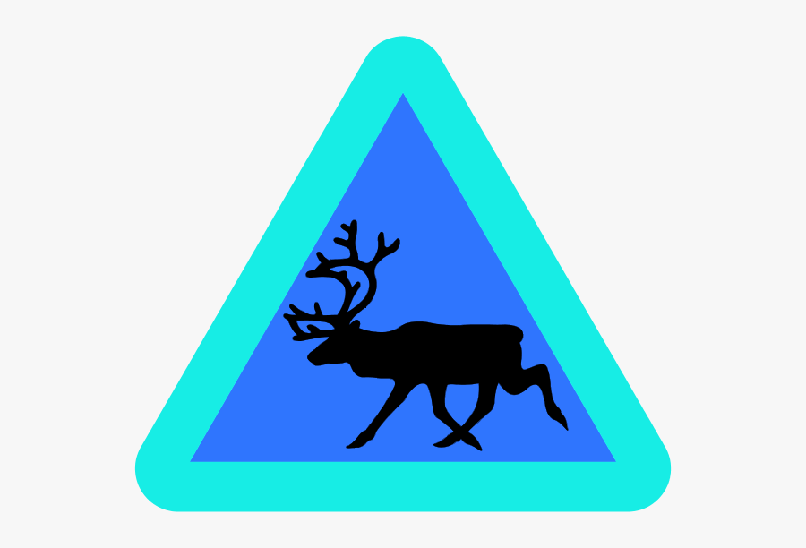 Do Not Feed Reindeer Sign, Transparent Clipart