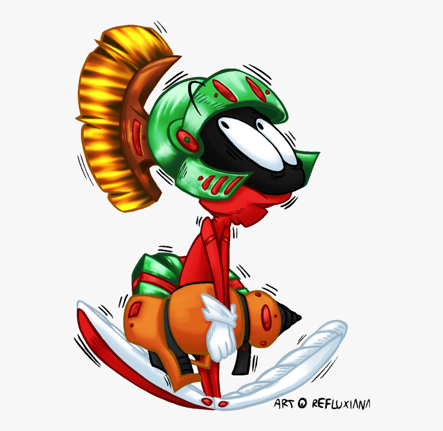 Comely Marvin The Martian Clip Art - Looney Tunes Png, Transparent Clipart