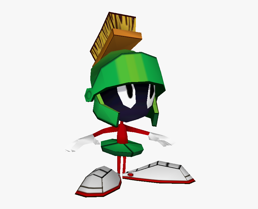 Download Zip Archive - Galactic Taz Ball Marvin The Martian, Transparent Clipart