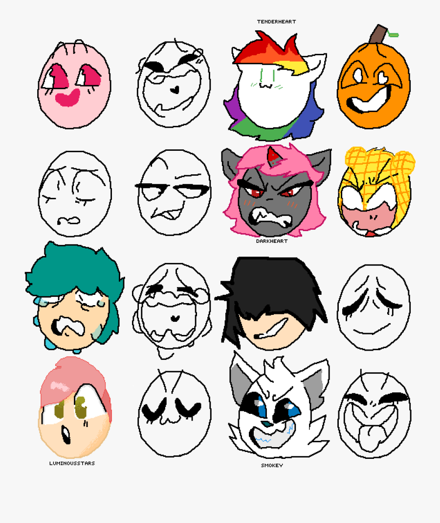 Facial Expression, Transparent Clipart