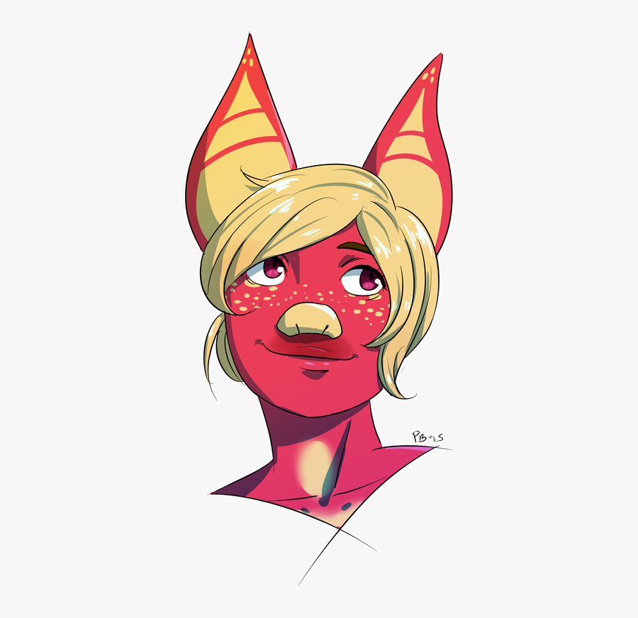 Rhubarb Bust - Cartoon, Transparent Clipart