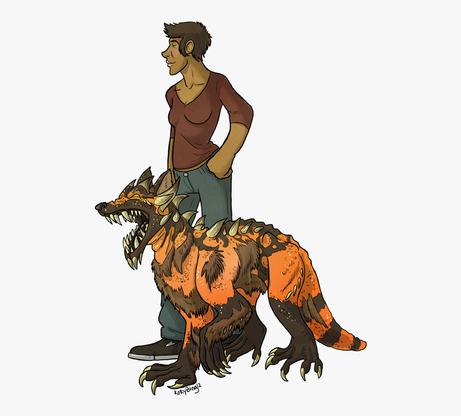 Chupacabra As A Human, Transparent Clipart