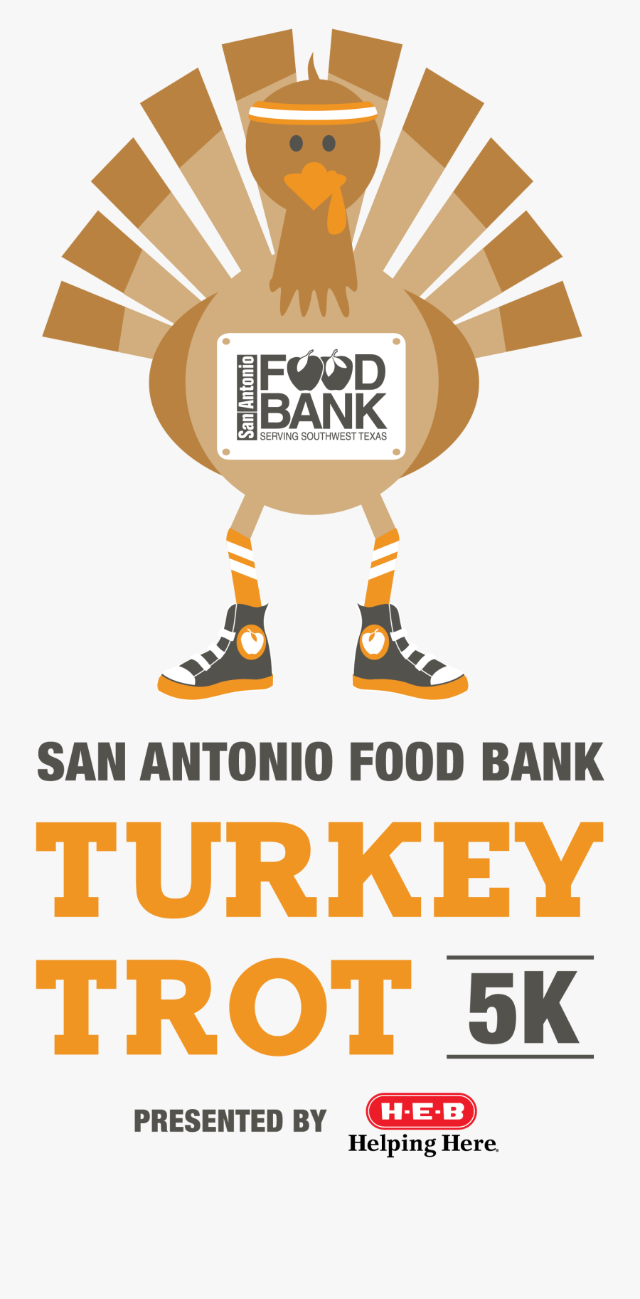 San Antonio Turkey Trot 2019, Transparent Clipart