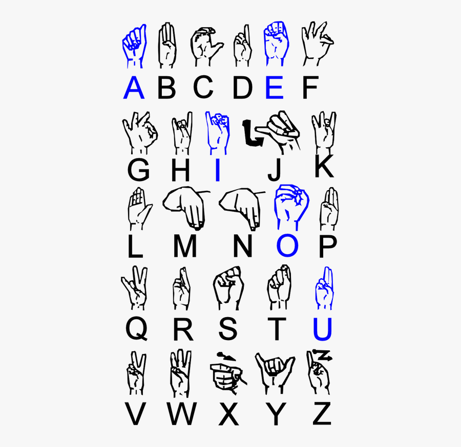Picture - Sign Language Az Indin, Transparent Clipart