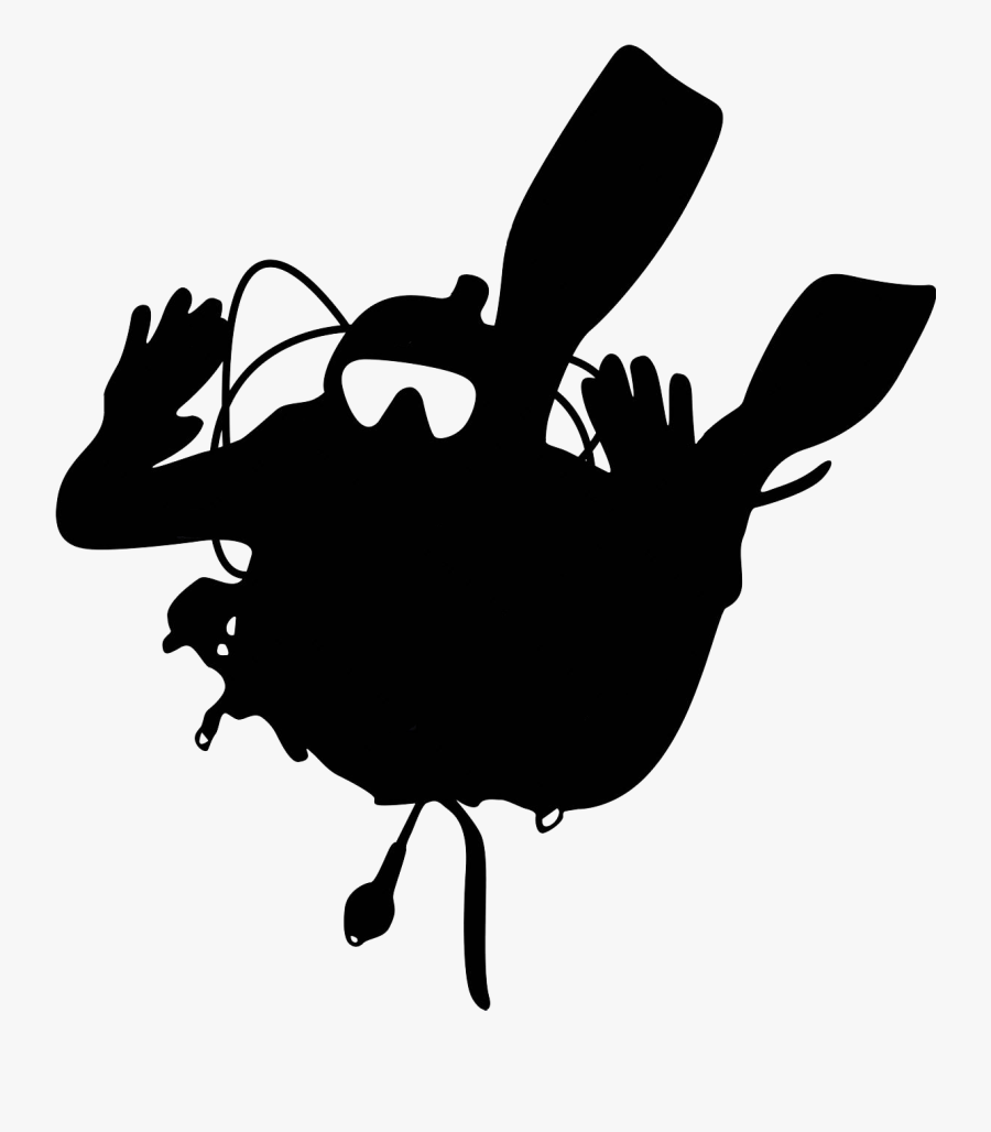 Scuba Diving Png Free Download - Scuba Diver Diving Vector, Transparent Clipart