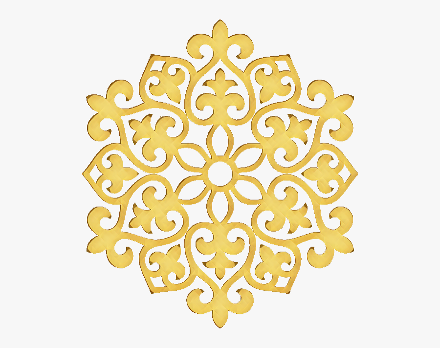 #sfghandmade #gold #filigree #sticker #goldsticker - رشمات نابات تركية الفودان, Transparent Clipart