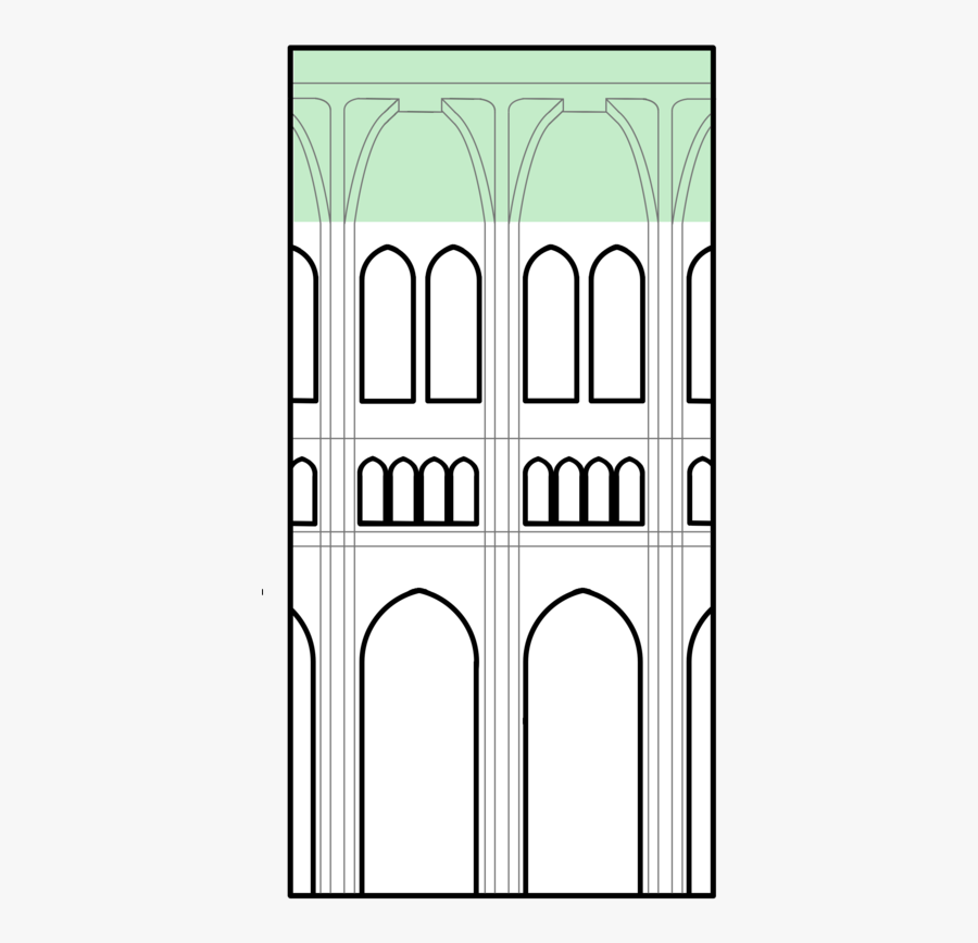 Arcade Structure, Transparent Clipart