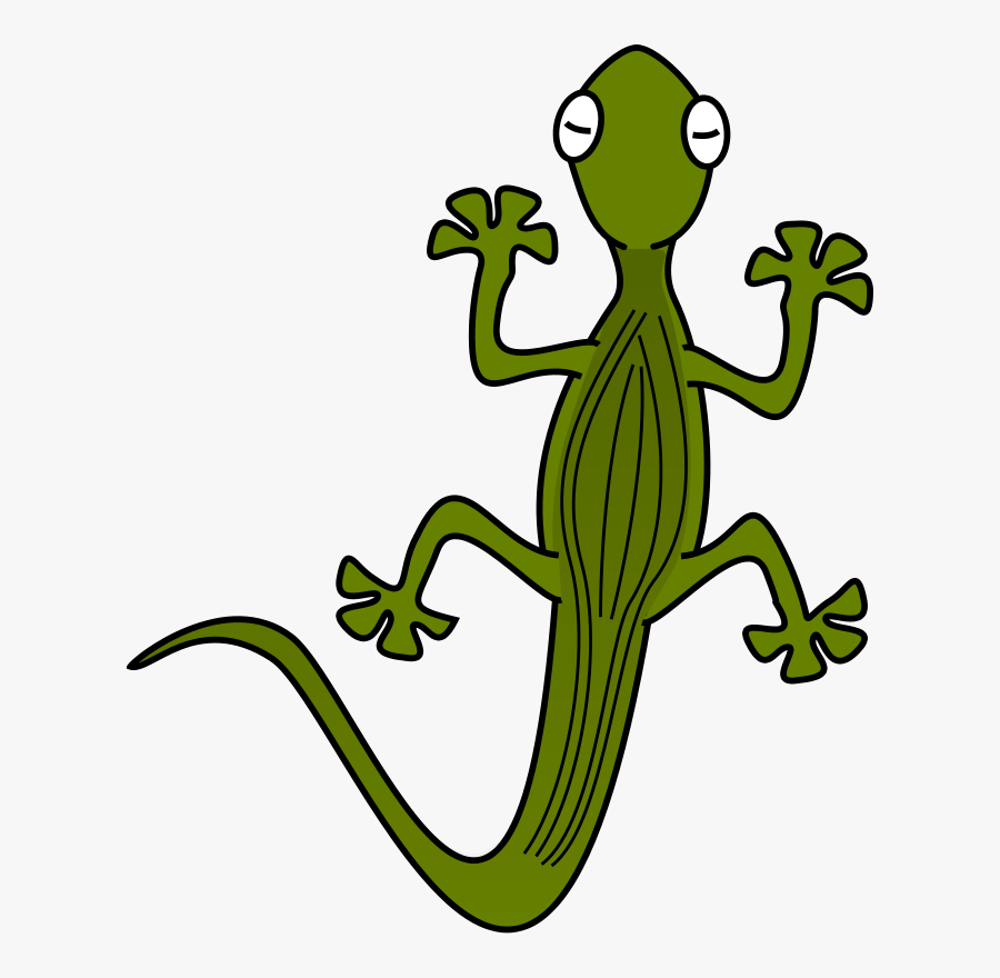 Free Zebra Clipart - Lizard Clip Art, Transparent Clipart