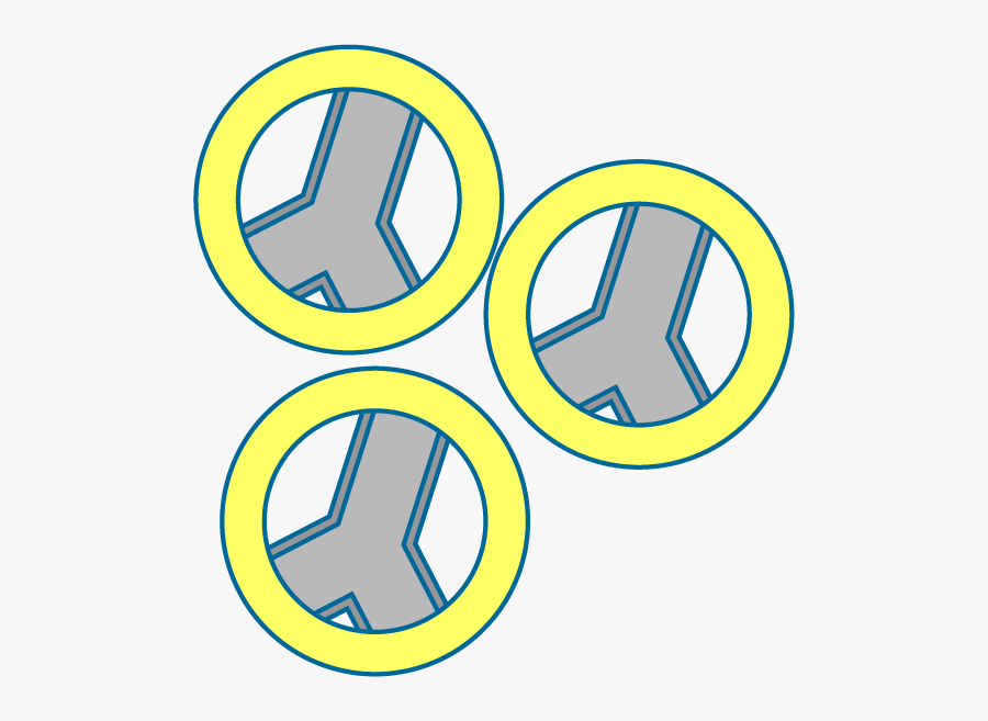 Tape Rolls - Circle, Transparent Clipart