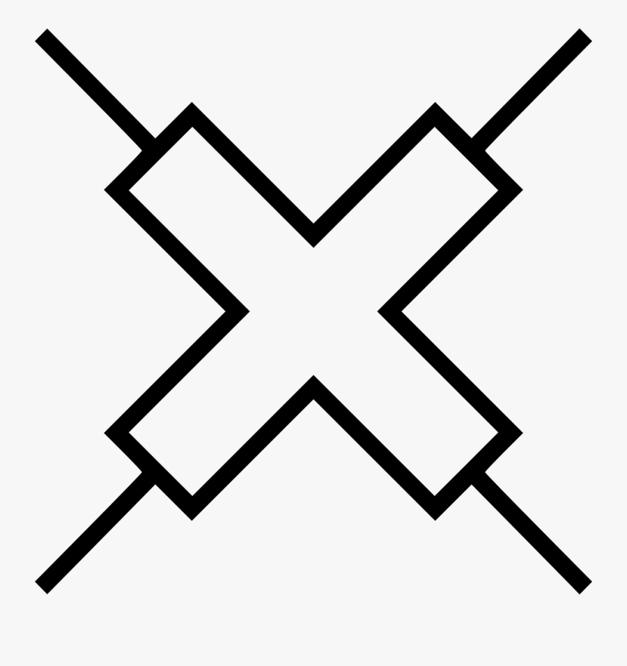 X Delete Png Icon Clipart , Png Download - Icon Dough, Transparent Clipart