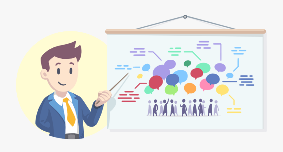 Customer Engagement Strategy - Cartoon, Transparent Clipart