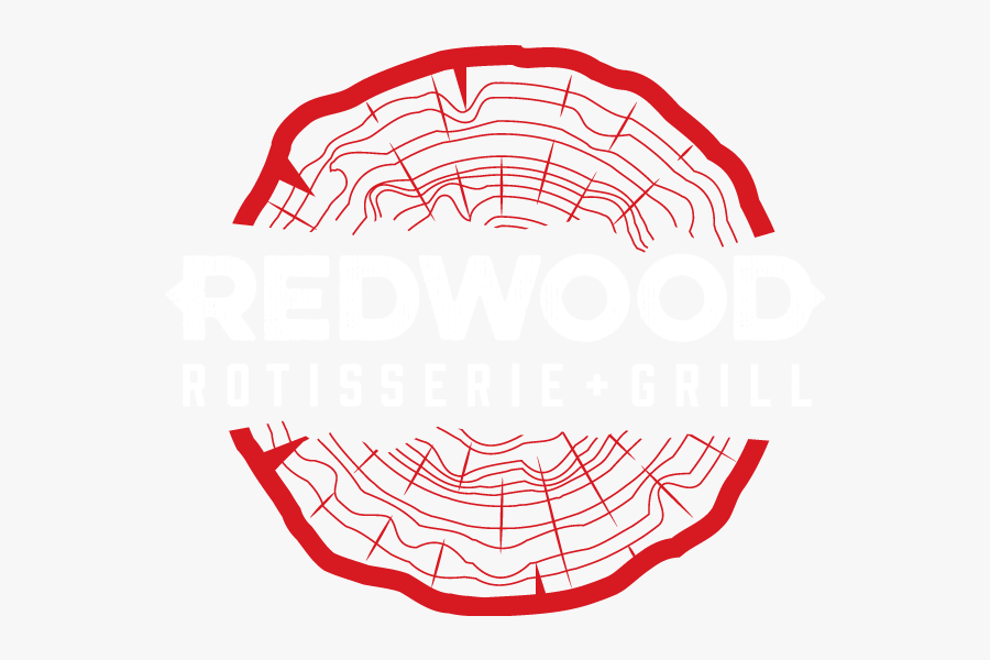 Redwood Rotisserie And Grill Logo - Redwood Rotisserie + Grill, Transparent Clipart