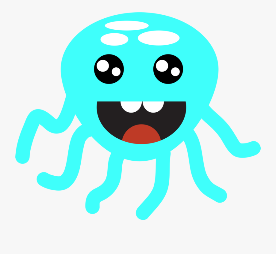 Octopus Smiley Emoticon Art Forms In Nature Drawing - Clip Art, Transparent Clipart