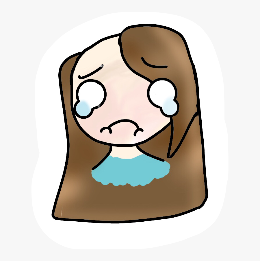#sad #lol #funny Emote #art #me #people #ibispaintx - Cartoon, Transparent Clipart