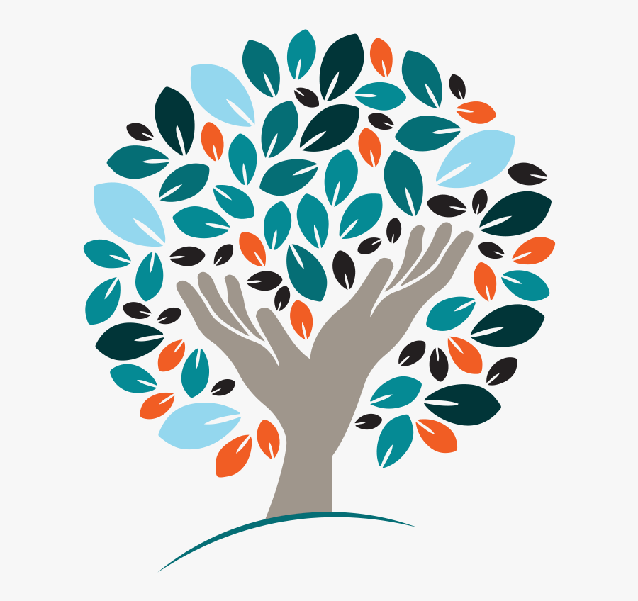 Carlston Rebrand-tree - Tree Hands Logo, Transparent Clipart