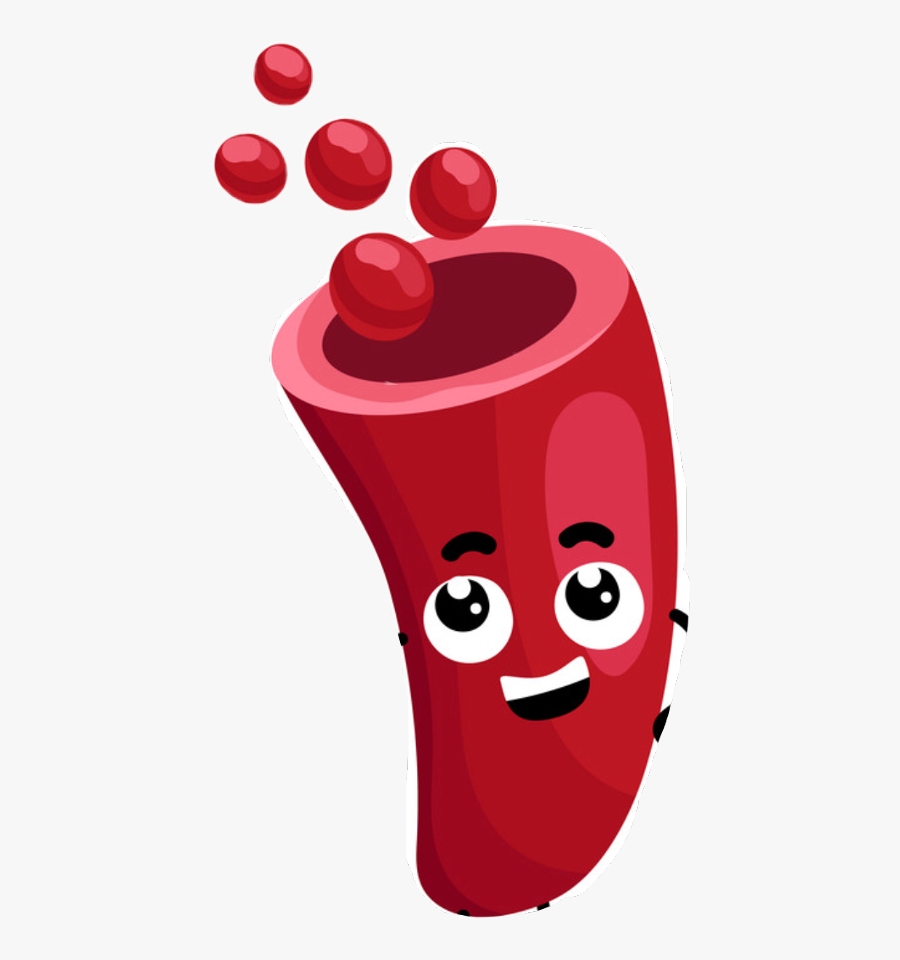Veins Freetoedit - Cute Blood Cartoon, Transparent Clipart
