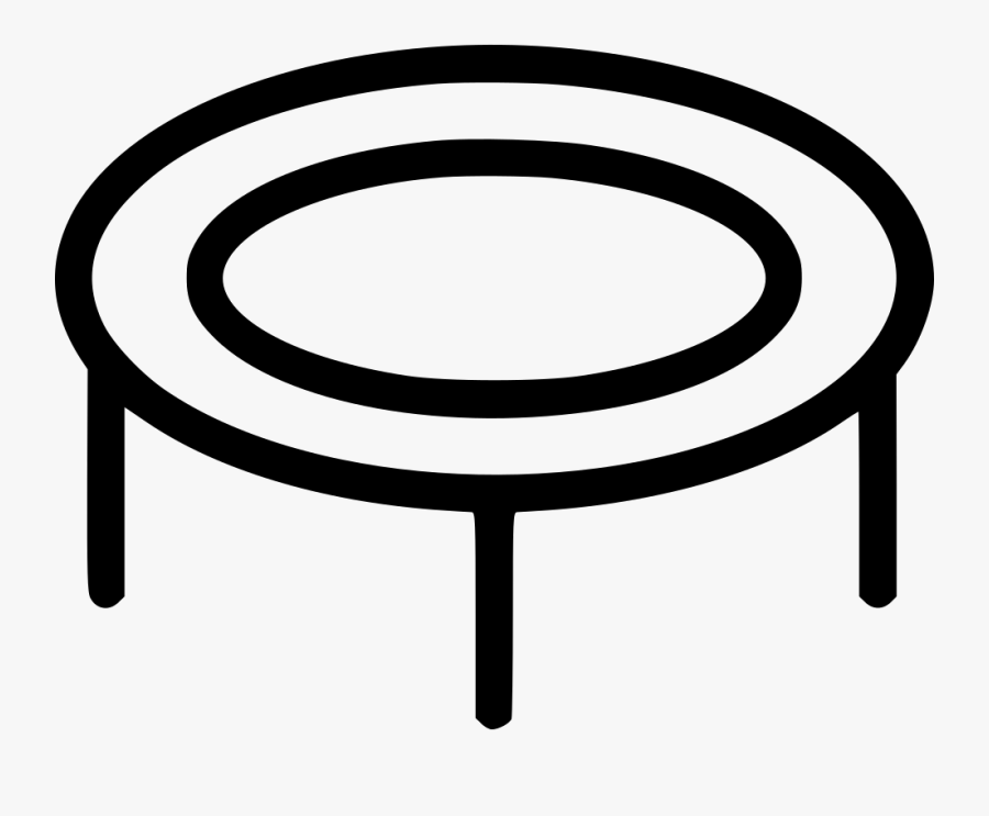 Transparent Trampoline Clipart Black And White, Transparent Clipart