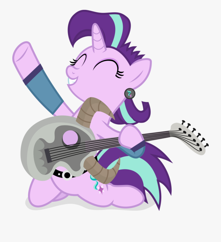 Starlight Glimmer Guitar, Transparent Clipart