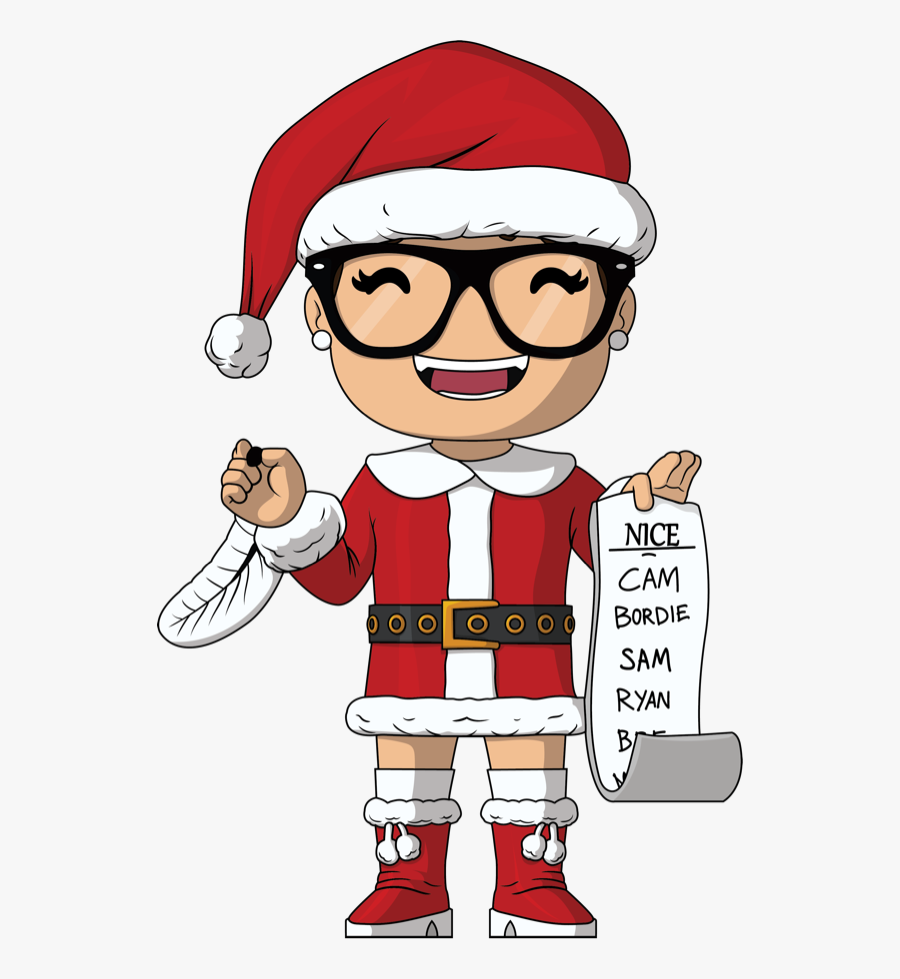 Cartoon Mrs Santa Claus , Free Transparent Clipart - ClipartKey