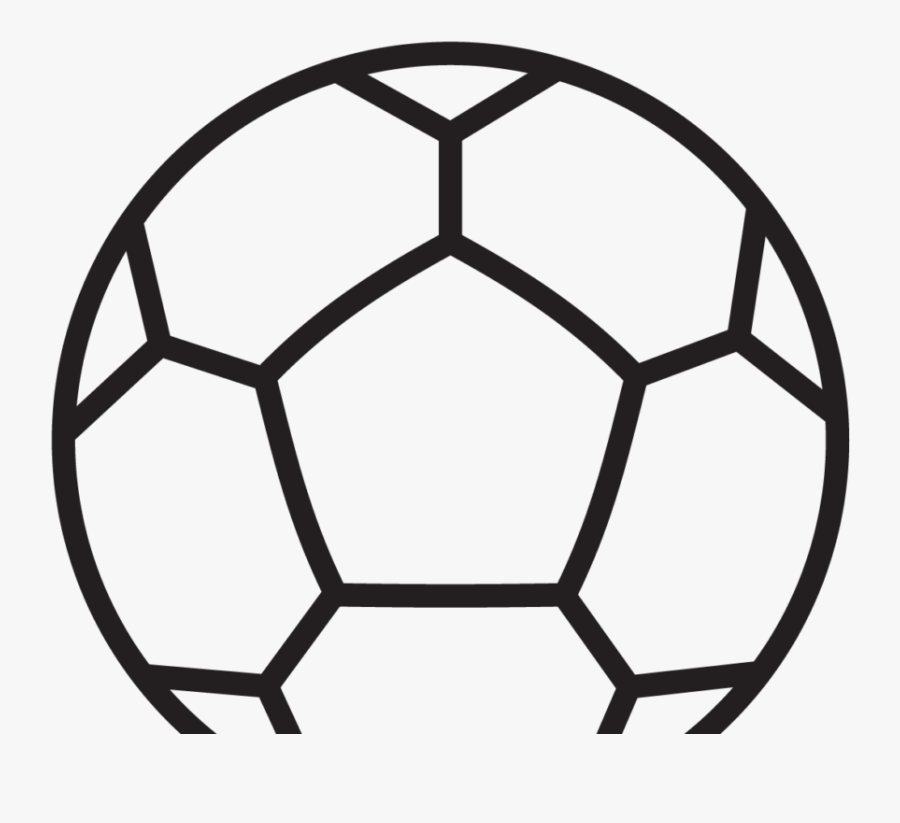Free Football Line Icon, Transparent Clipart