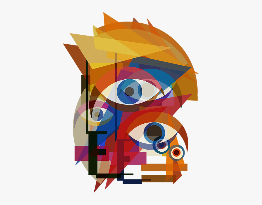 David Bowie Portrait Bauhaus, Transparent Clipart