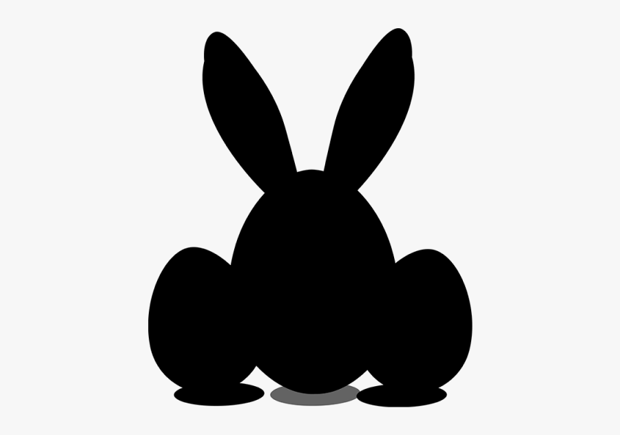 Domestic Rabbit Hare Clip Art Pattern Silhouette - Domestic Rabbit, Transparent Clipart
