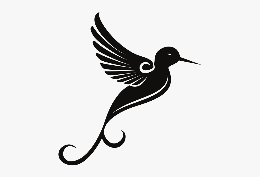 Hummingbird Silhouette-1576774527 - Citation Colibri, Transparent Clipart