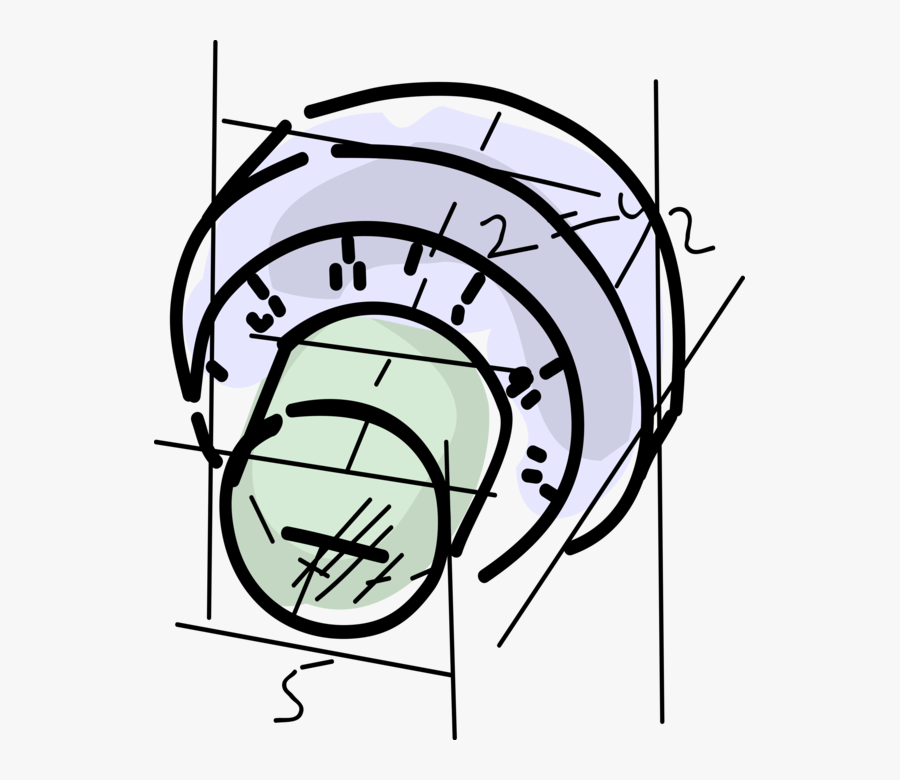 Vector Illustration Of Financial Institution Bank Vault, Transparent Clipart