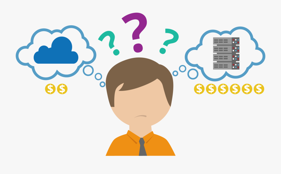 Cloudvsonpremise, Transparent Clipart
