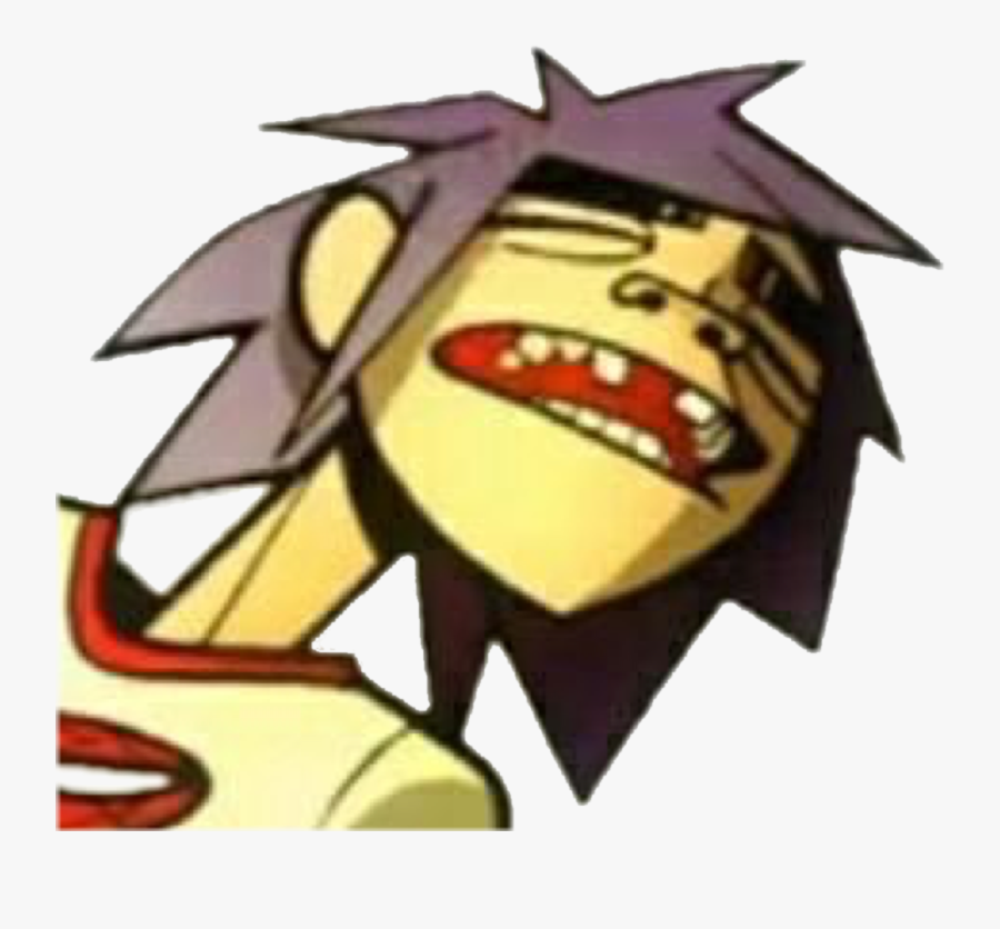 Wen U Hitting It From Behind And She Turn Around And - Face 2d Gorillaz Funny, Transparent Clipart
