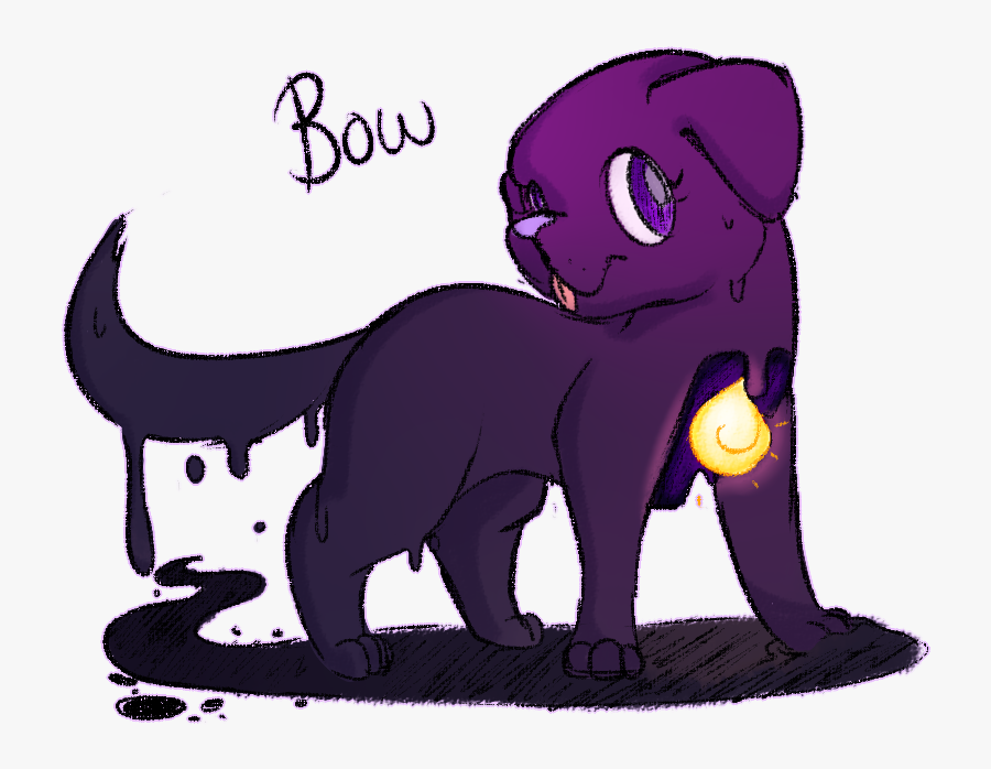 A Goopy Shadow Dog - Cartoon, Transparent Clipart