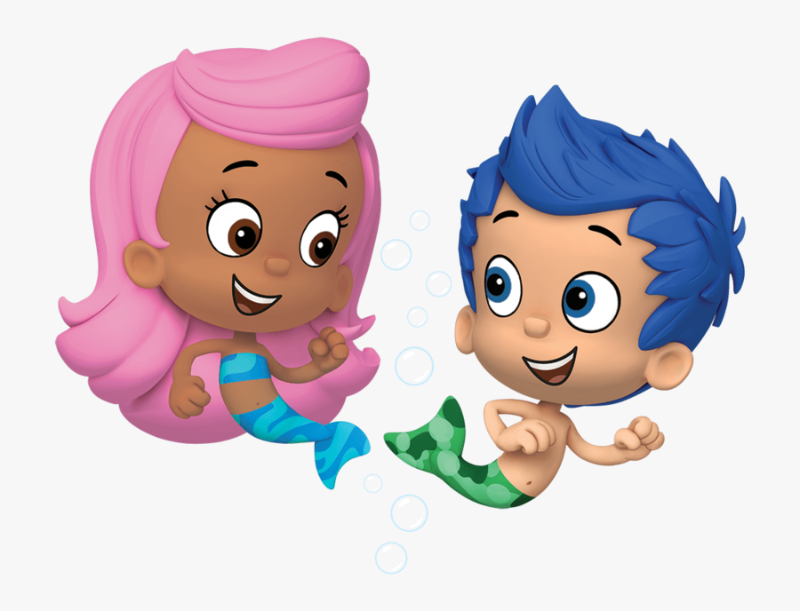 Bubble Guppies Molly And Gil Free Transparent.