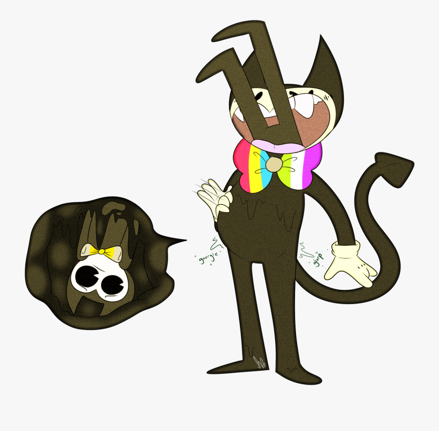 Technicolor Bendy Vored Glitz Bendy - Bendy And The Ink Machine Vore, Transparent Clipart
