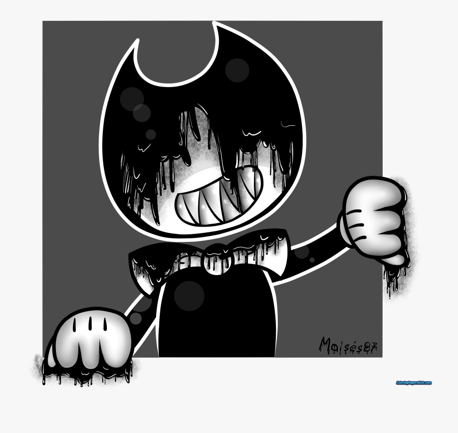 Bendy And The Ink Machine Song, Transparent Clipart