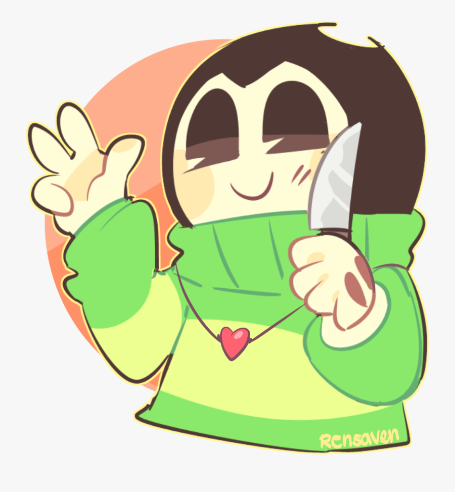 Chara, Undertale, And Bendy And The Ink Machine Image - Undertale Bendy Chara, Transparent Clipart