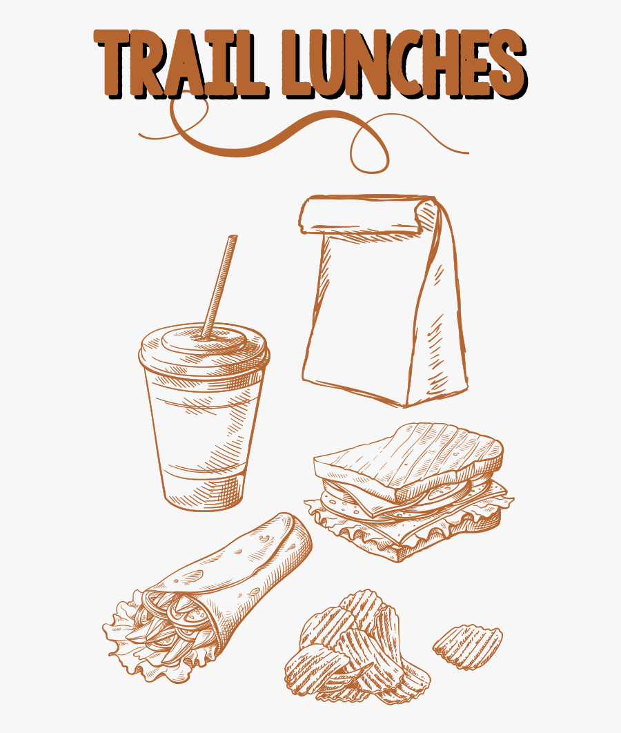Trail Lunches, Transparent Clipart