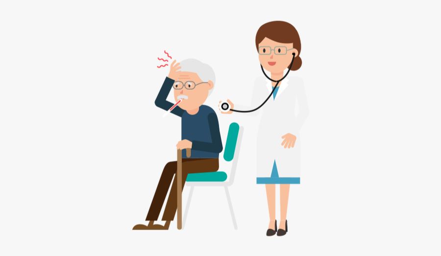 Physical Exam - Doctor Check Up Animation, Transparent Clipart